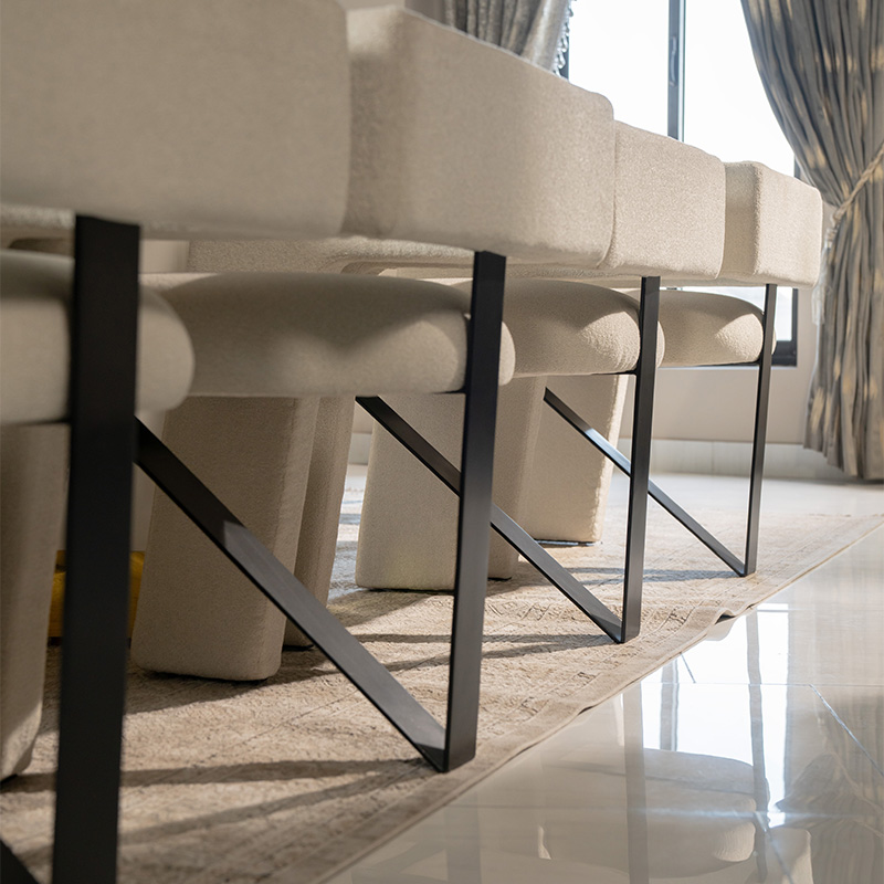 White Modern Dining - Image 15