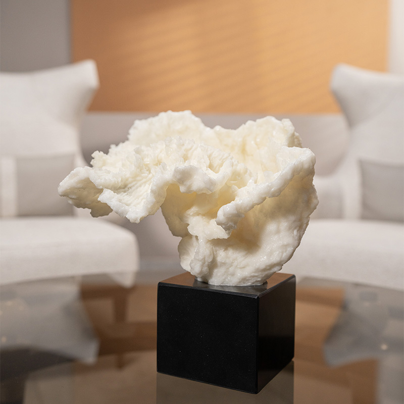 Two Seater White Sofa Setting - Image 4