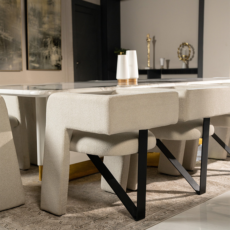 White Modern Dining - Image 5