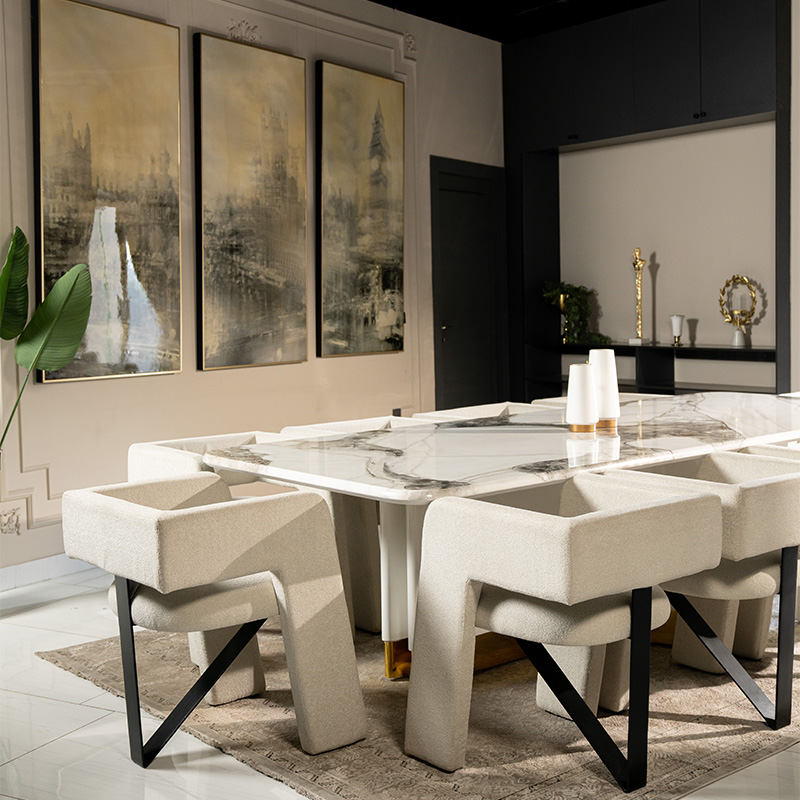 White Modern Dining - Image 7